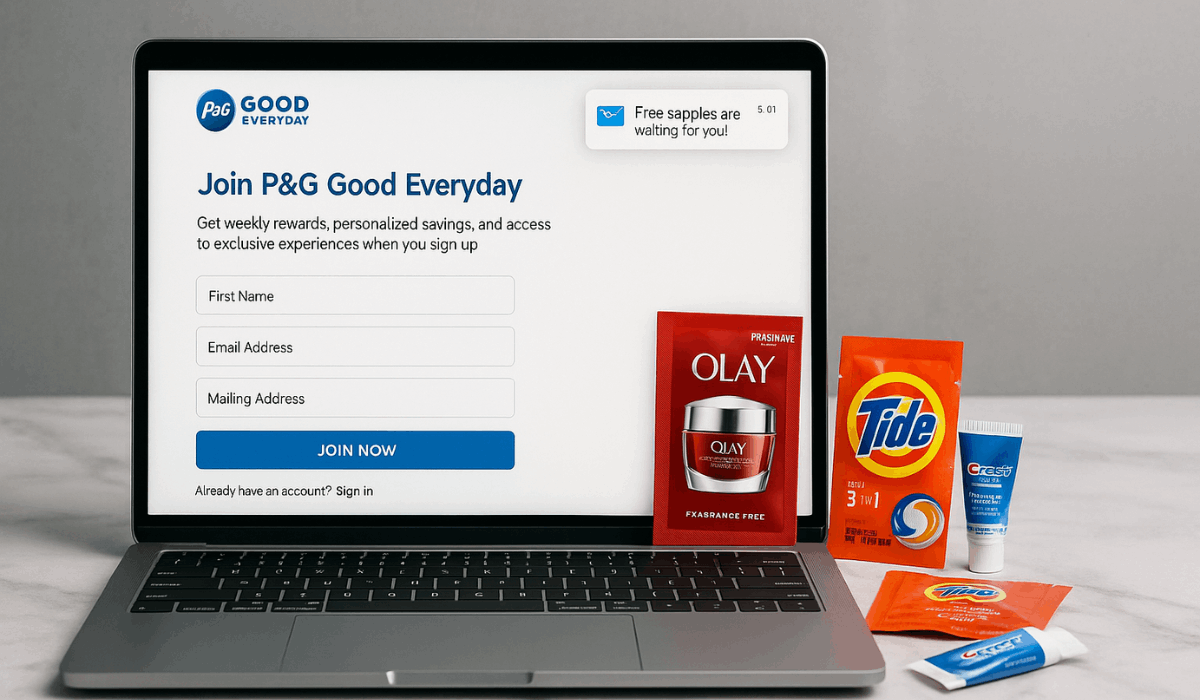 How to Access Free Procter & Gamble Product Samples