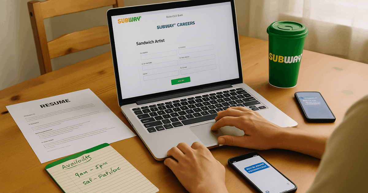 How to Join the Subway Team: Sandwich Artist and Other Positions Available