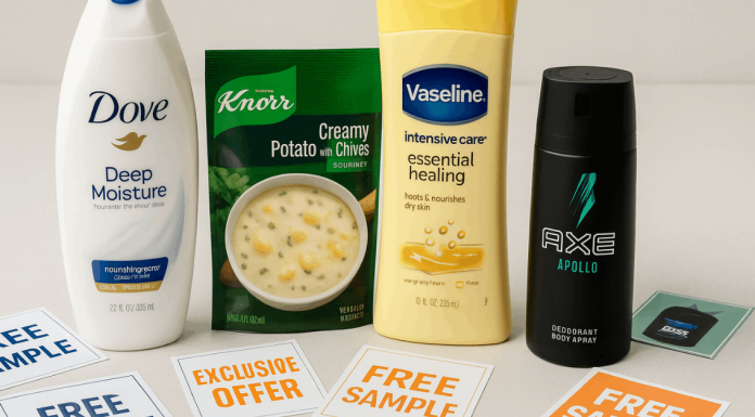 How to Claim Free Unilever Product Samples – No Purchase Required