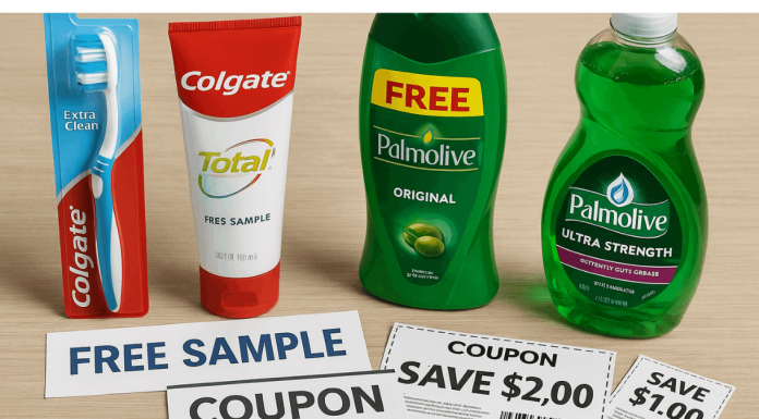 How to Unlock Free Colgate Palmolive Samples and Coupons