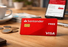 Santander FREE - Anuidade grátis